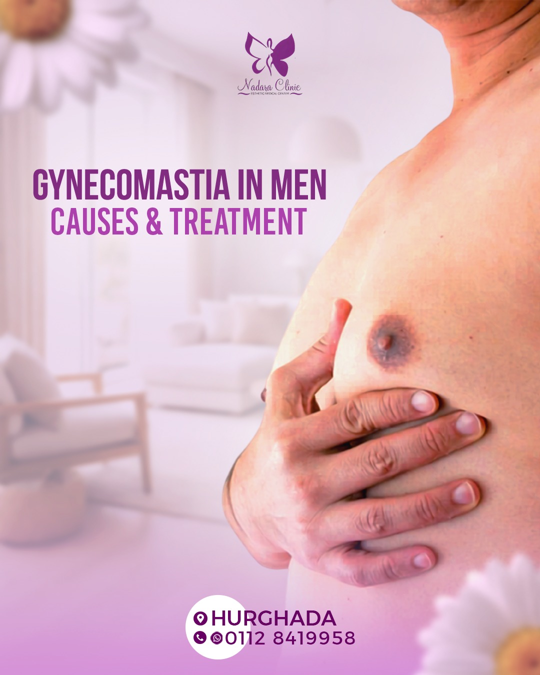 Gynecomastia in men: causes and treatment in Hurghada